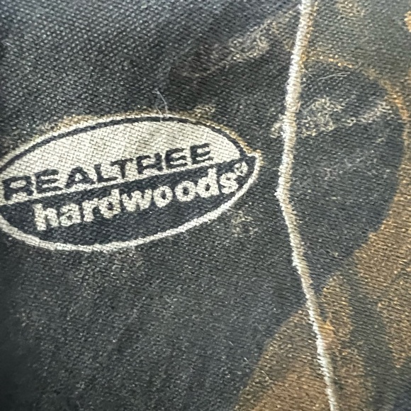 Woolrich Men's Realtree Hardwood Brown Button Short Sleeve Shirt size 2 XL New - Picture 8 of 9